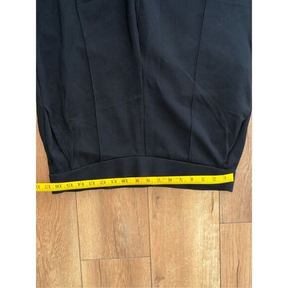 NWT Masai Copenhagen Womens Pintuck Piana Pleat Pull-On Crop Pants Black Sz 2XL - Picture 6 of 11